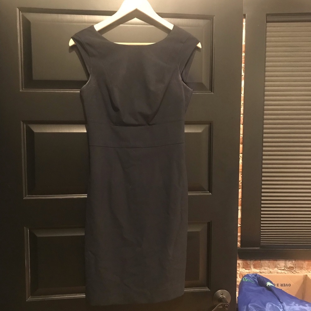Navy Sheath Dress